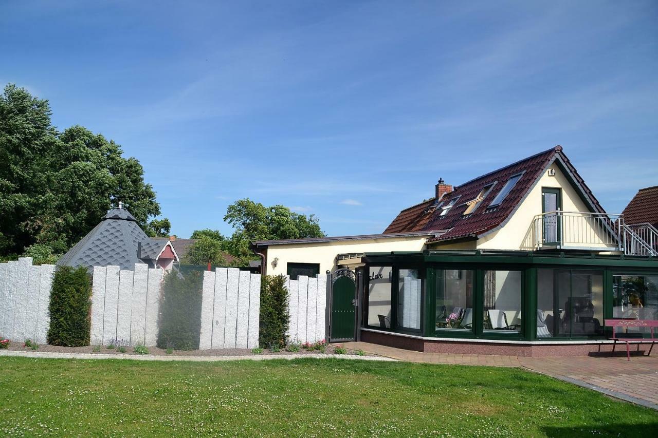 Ferienhaus Saupe Schaprode Bagian luar foto